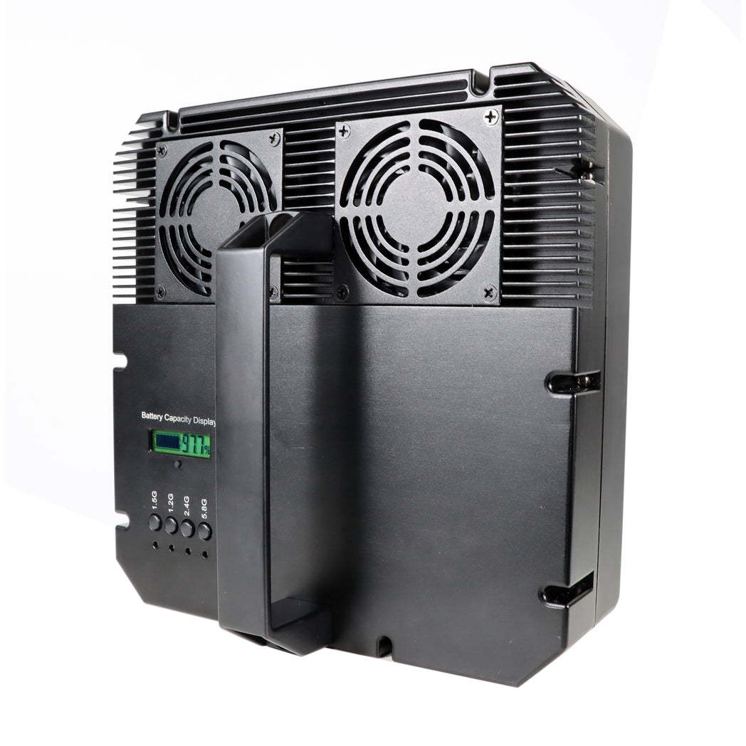 70W Handheld Anti Drone Device - 10 Band 1.5KM High Power Portable Drone UAV Signal With Sight Rail and 1/4 inch Tripod Mounting Hole, Build In Directional Antennas 2 70W Handheld Anti Drone Device - 10 Band 1.5KM High Power Portable Drone UAV Signal With Sight Rail and 1/4 inch Tripod Mounting Hole, Build In Directional Antennas - Image 2