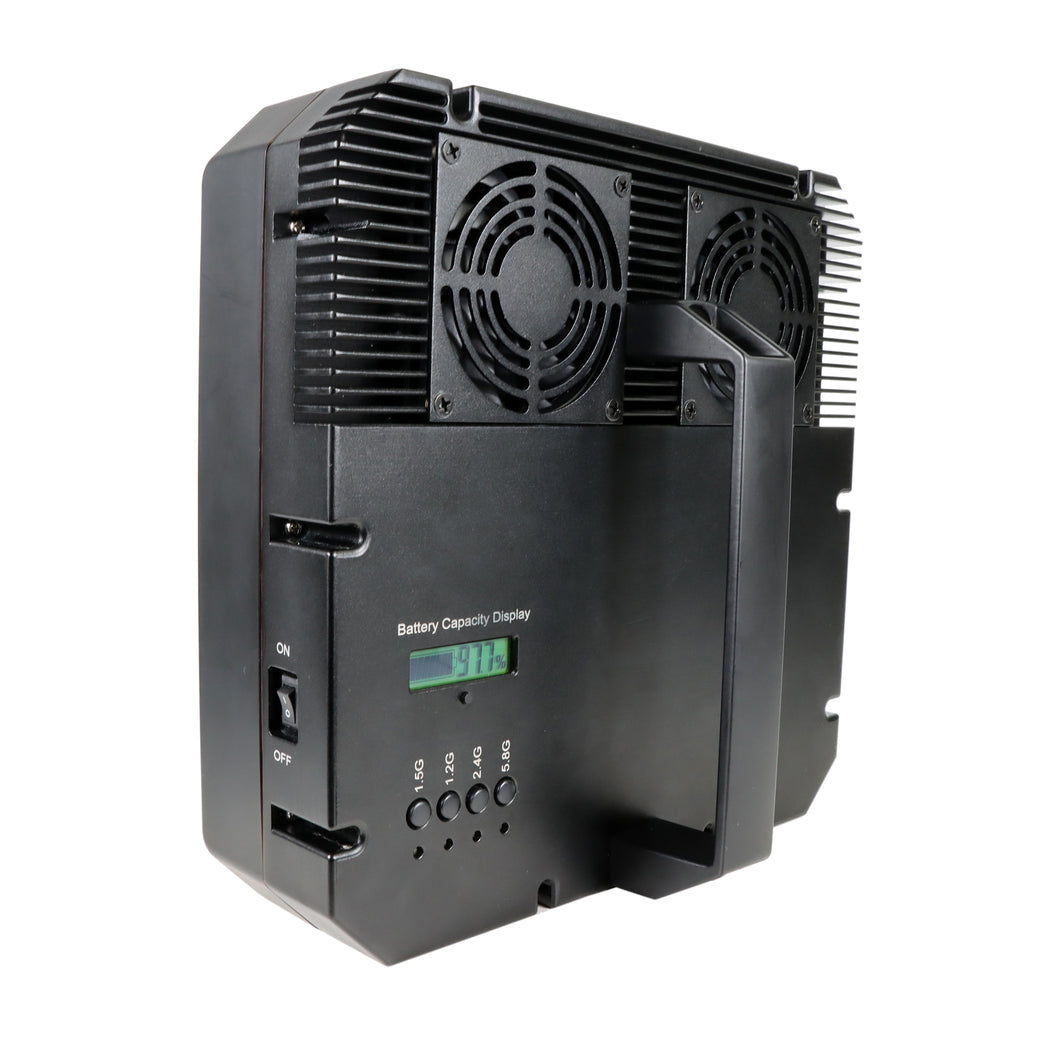 70W Handheld Anti Drone Device - 10 Band 1.5KM High Power Portable Drone UAV Signal With Sight Rail and 1/4 inch Tripod Mounting Hole, Build In Directional Antennas 8 70W Handheld Anti Drone Device - 10 Band 1.5KM High Power Portable Drone UAV Signal With Sight Rail and 1/4 inch Tripod Mounting Hole, Build In Directional Antennas - Image 8