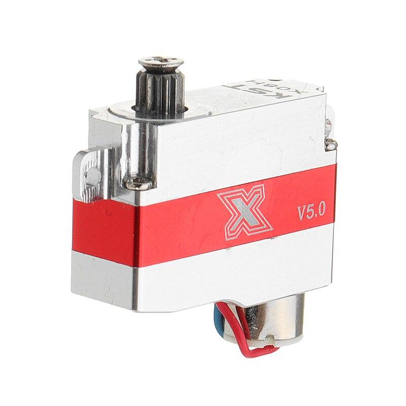 KST X08H V5.0 Metal Gear 2.7kg.cm@7.4V 9g Digital Wing Coreless Servo for RC Model Operation Voltage 3.8-8.4V 2 KST X08H V5.0 Metal Gear 2.7kg.cm@7.4V 9g Digital Wing Coreless Servo for RC Model Operation Voltage 3.8-8.4V - Image 2