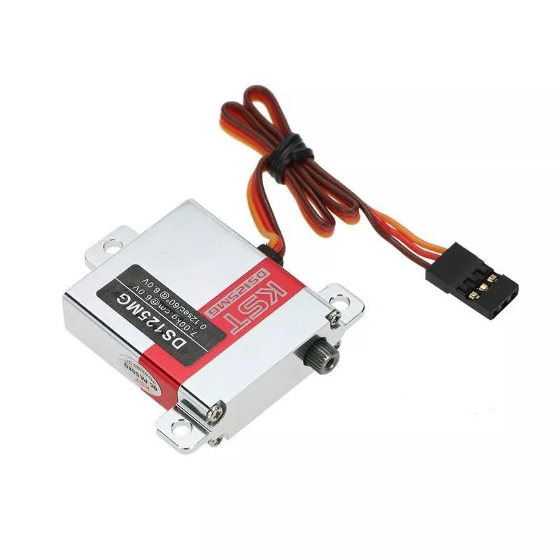 KST DS125MG 7KG 6V High Torque Metal Gear Digital Servo for Fixed-wing FPV Drone UAV Helicopter Airplane RC Models 4 KST DS125MG 7KG 6V High Torque Metal Gear Digital Servo for Fixed-wing FPV Drone UAV Helicopter Airplane RC Models — изображение 4