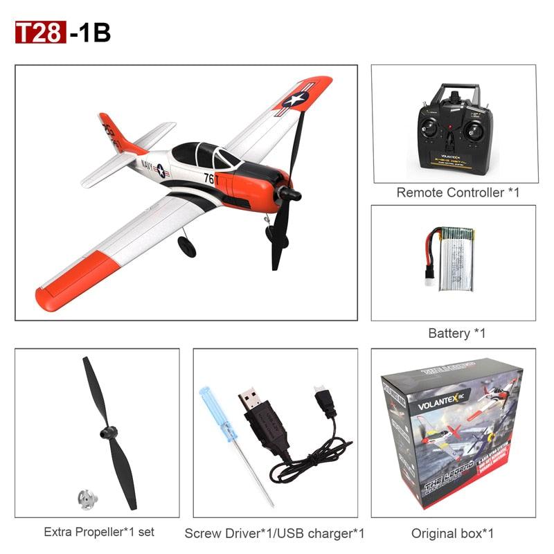 EPP 400mm P51D Mustang/F4U Corsair/T28 Trojan 4-Ch 2.4G 6-Axis Gyro Beginner Airplane With Xpilot Stabilizer RTF RC Plane 2 EPP 400mm P51D Mustang/F4U Corsair/T28 Trojan 4-Ch 2.4G 6-Axis Gyro Beginner Airplane With Xpilot Stabilizer RTF RC Plane - Image 2