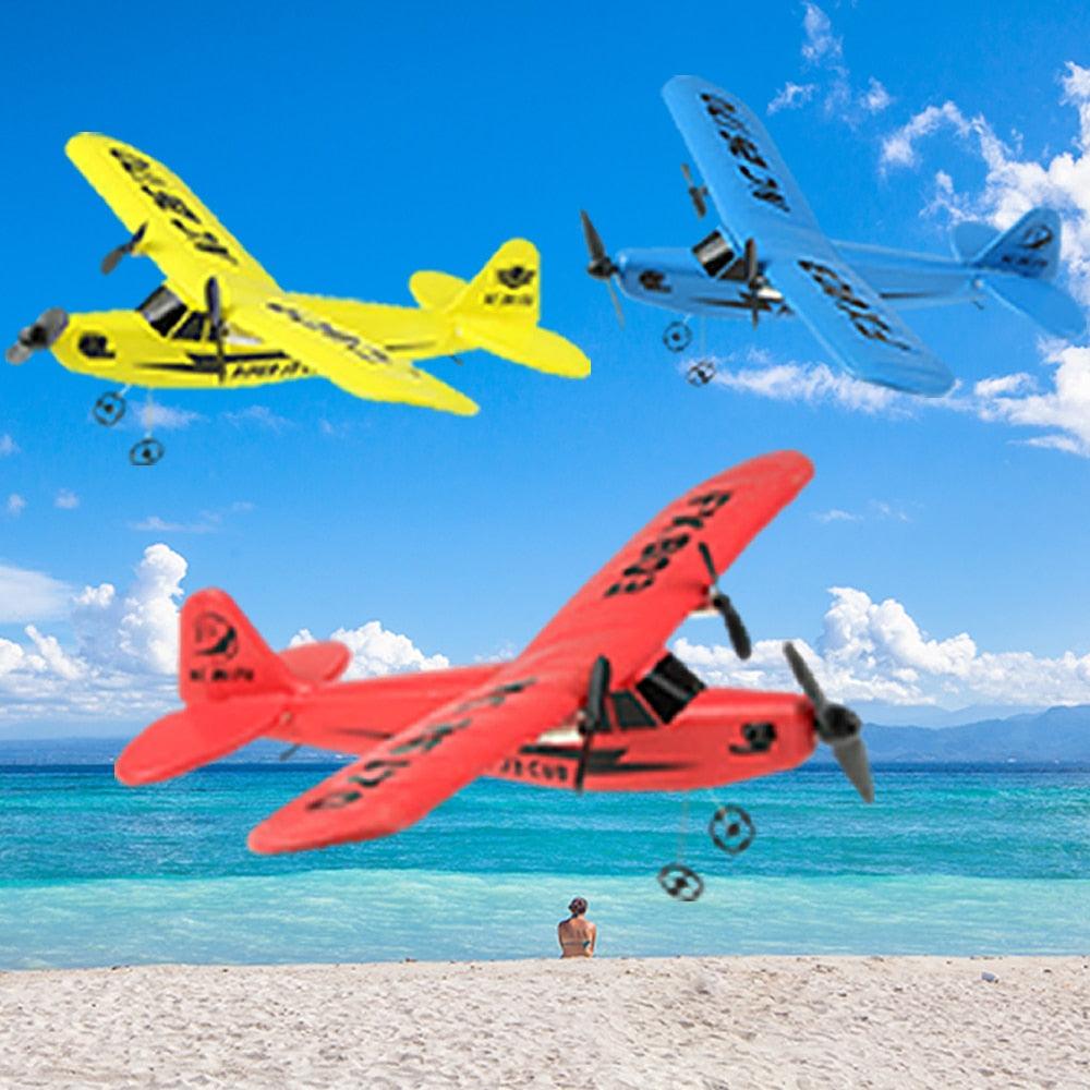 RC Electric Airplane Remote Control Plane RTF Kit EPP Foam 2.4G Controller 150 Meters Flying Distance Aircraft 14 RC Electric Airplane Remote Control Plane RTF Kit EPP Foam 2.4G Controller 150 Meters Flying Distance Aircraft - Image 14