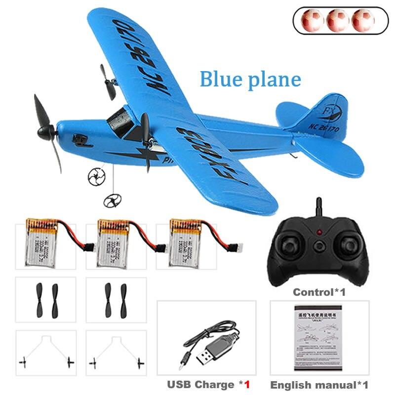 RC Electric Airplane Remote Control Plane RTF Kit EPP Foam 2.4G Controller 150 Meters Flying Distance Aircraft 3 RC Electric Airplane Remote Control Plane RTF Kit EPP Foam 2.4G Controller 150 Meters Flying Distance Aircraft - Image 3