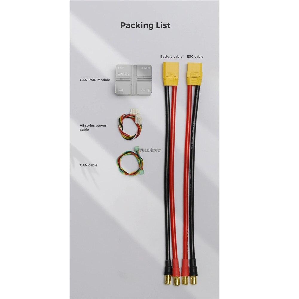 Cuav Can Pmu - Digital high-precision power detection module UAV power management module RC drone accessories 6 Cuav Can Pmu - Digital high-precision power detection module UAV power management module RC drone accessories - Image 6