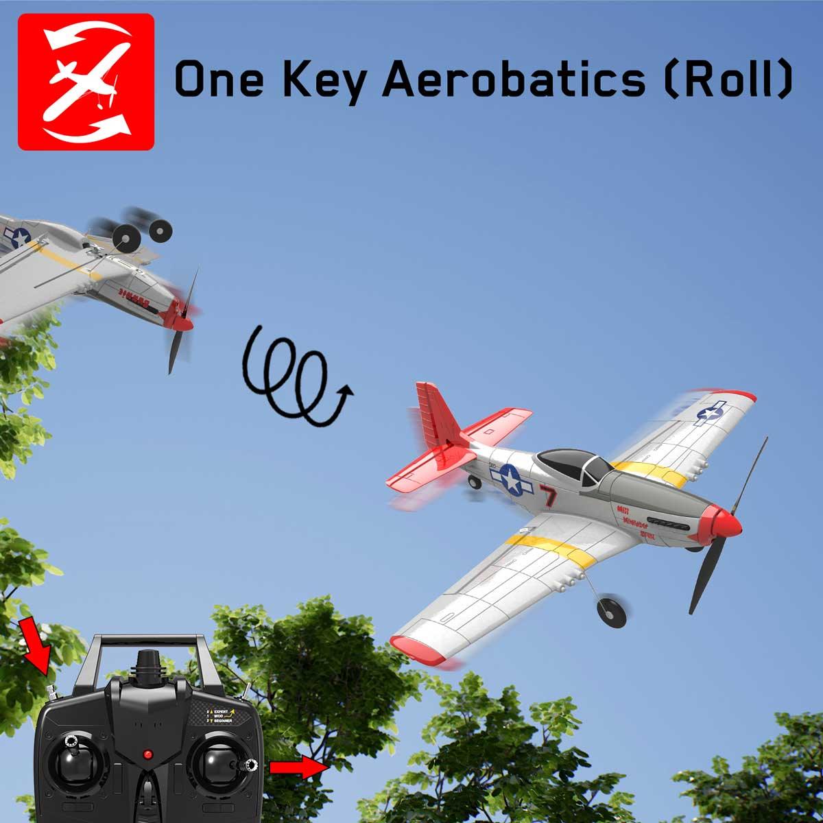 EPP 400mm P51D Mustang/F4U Corsair/T28 Trojan 4-Ch 2.4G 6-Axis Gyro Beginner Airplane With Xpilot Stabilizer RTF RC Plane 15 EPP 400mm P51D Mustang/F4U Corsair/T28 Trojan 4-Ch 2.4G 6-Axis Gyro Beginner Airplane With Xpilot Stabilizer RTF RC Plane - Image 15