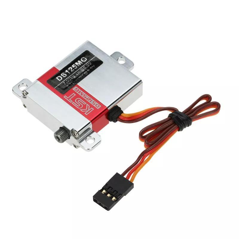 KST DS125MG 7KG 6V High Torque Metal Gear Digital Servo for Fixed-wing FPV Drone UAV Helicopter Airplane RC Models 3 KST DS125MG 7KG 6V High Torque Metal Gear Digital Servo for Fixed-wing FPV Drone UAV Helicopter Airplane RC Models — изображение 3