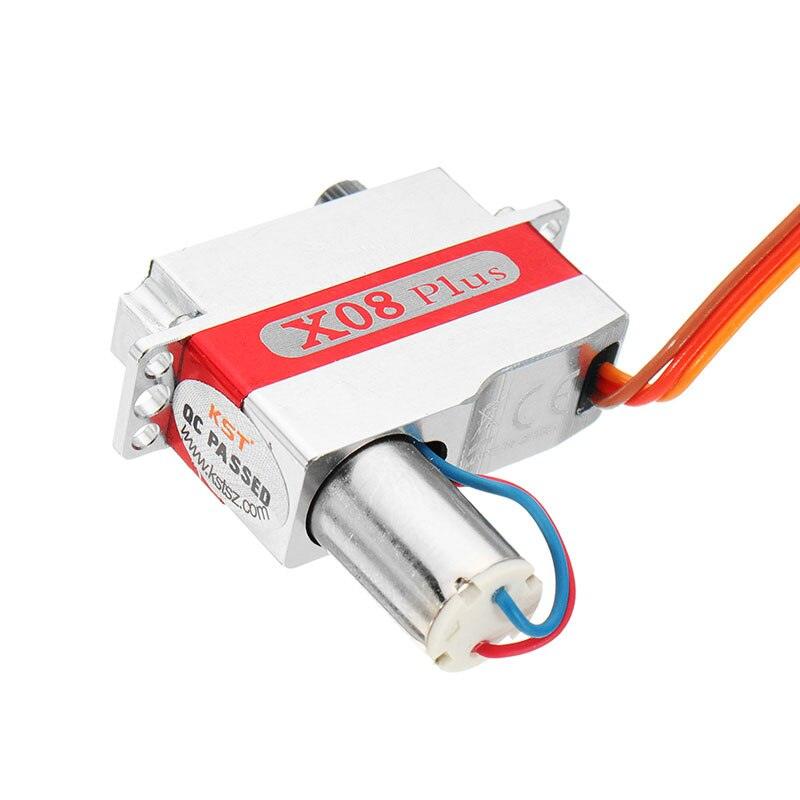 KST X08 Plus Metal Gear 4.8kg.cm@7.4V 9g Digital Wing Coreless Servo for RC Model Operation Voltage 3.8-8.4V 6 KST X08 Plus Metal Gear 4.8kg.cm@7.4V 9g Digital Wing Coreless Servo for RC Model Operation Voltage 3.8-8.4V - Image 6