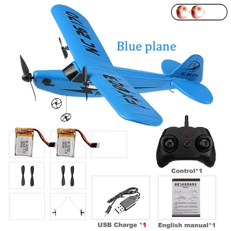 RC Electric Airplane Remote Control Plane RTF Kit EPP Foam 2.4G Controller 150 Meters Flying Distance Aircraft 4 RC Electric Airplane Remote Control Plane RTF Kit EPP Foam 2.4G Controller 150 Meters Flying Distance Aircraft - Image 4