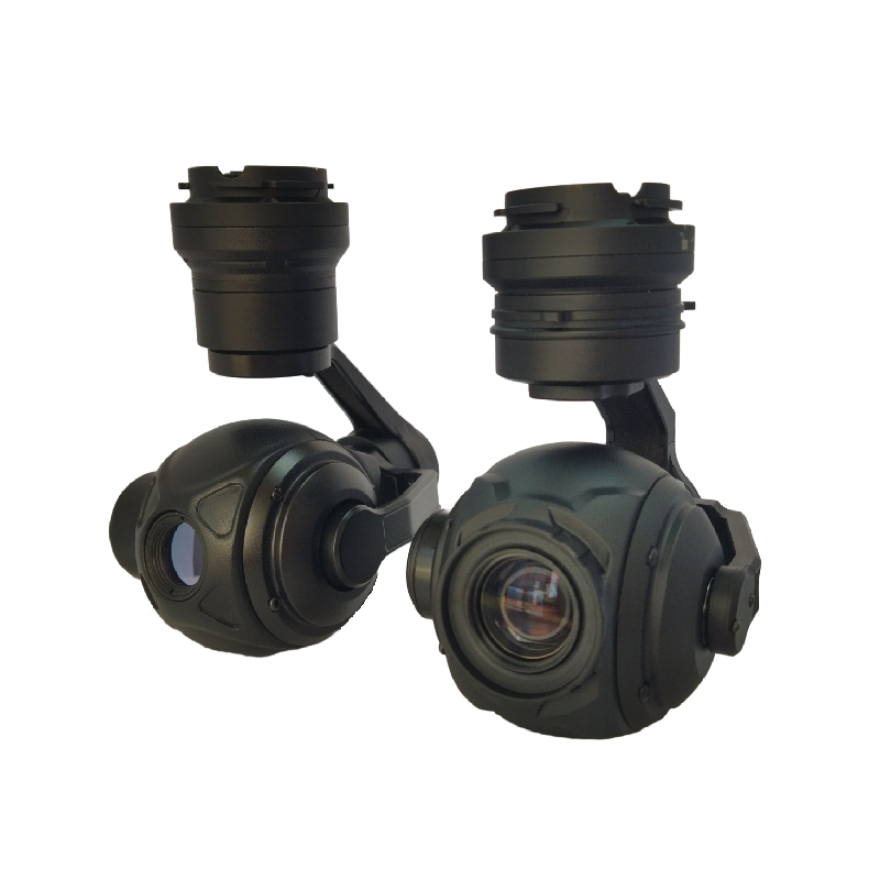 TOPOTEK KIP10-G6 Drone Camera Gimbal - 10x Optical Zoom Visible light 3-axis Gimbal camera+ 640x512 thermal imaging 3-axis Gimbal camera, interchangeable, IP output — изображение 2