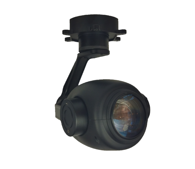 TOPOTEK KIP30S90 EO Gimbal Camera - 30x Optical Zoom + 3-Axis Stabilized Gimbal IP Output for UAV Drone — изображение 2