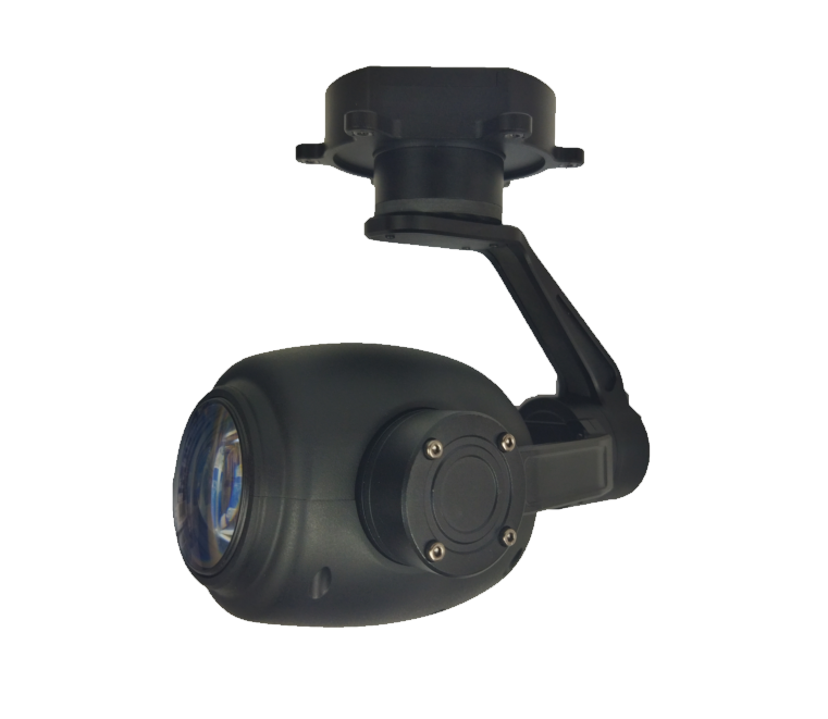 TOPOTEK KIP30S90 EO Gimbal Camera - 30x Optical Zoom + 3-Axis Stabilized Gimbal IP Output for UAV Drone — изображение 3