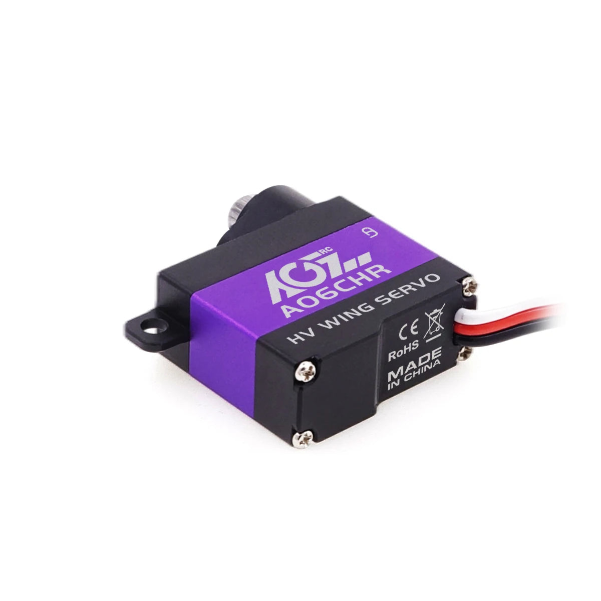 AGFRC A06CHR - Metal Gears 3kg High Torque Coreless Motor Micro Wing Servo Ideal For Small Size Airplane F3P GLD Glider Sailplane 5 AGFRC A06CHR - Metal Gears 3kg High Torque Coreless Motor Micro Wing Servo Ideal For Small Size Airplane F3P GLD Glider Sailplane — изображение 5