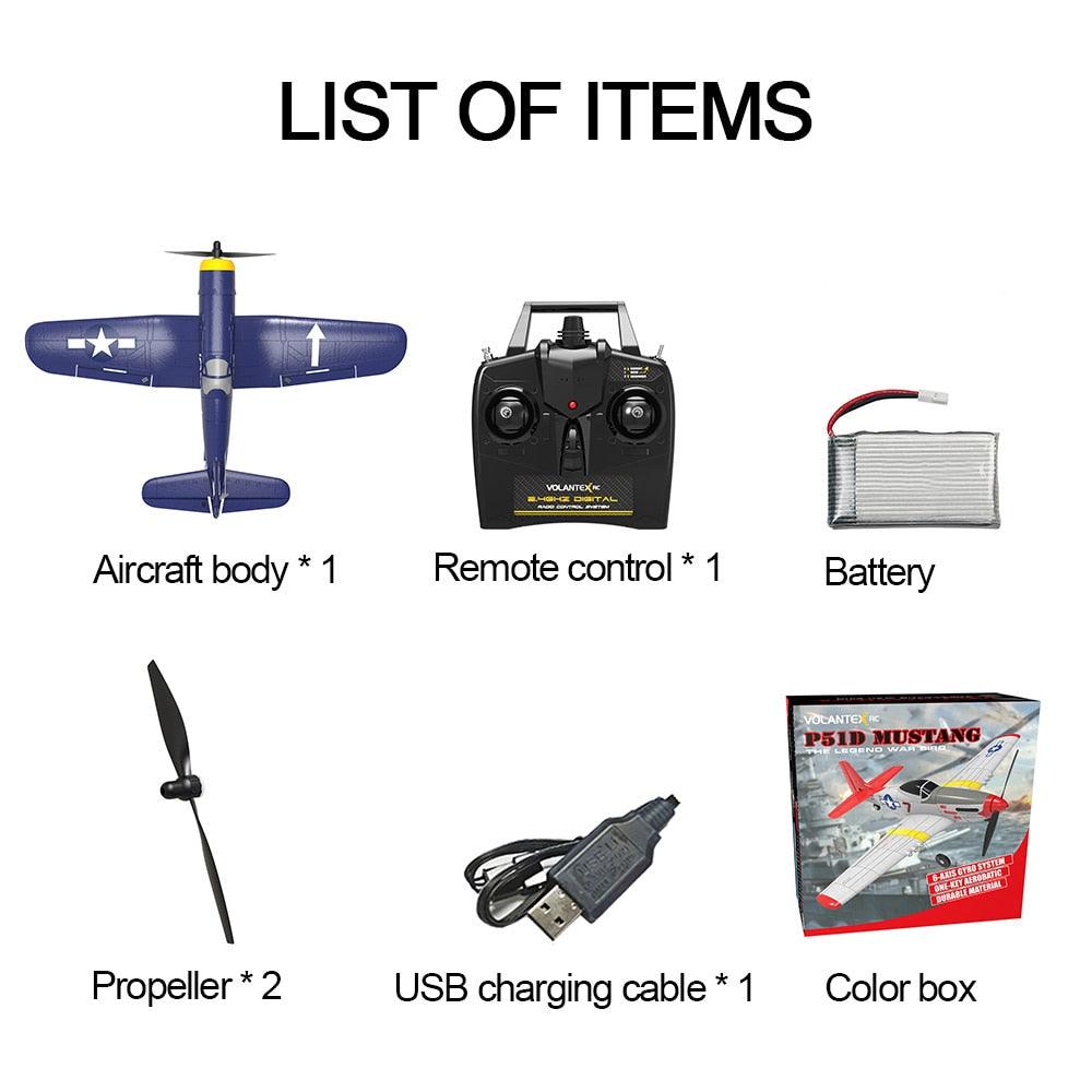 F4U Corsair RC Plane - EPP 761-8 400mm Wingspan RC Airplane One-key Aerobatic RTF Remote Control Aircraft Toys 3 F4U Corsair RC Plane - EPP 761-8 400mm Wingspan RC Airplane One-key Aerobatic RTF Remote Control Aircraft Toys - Image 3