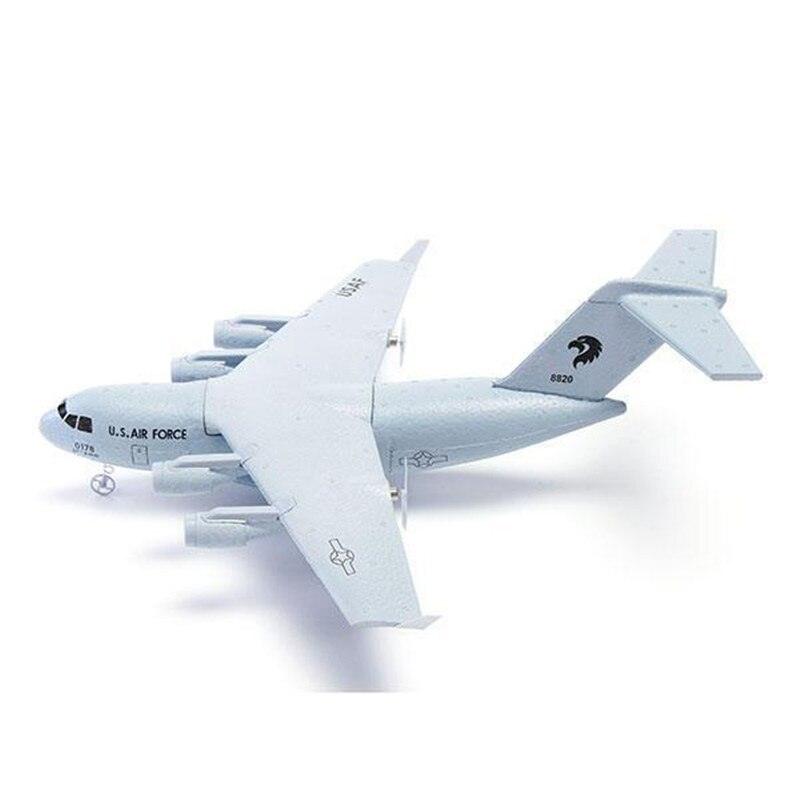 C-17 RC Drone - DIY Aircraft Transport Aircraft 373mm Wingspan EPP RC Drone Airplane 2.4GHz 2CH 3-Axis Aircraft Toy for Children 7 C-17 RC Drone - DIY Aircraft Transport Aircraft 373mm Wingspan EPP RC Drone Airplane 2.4GHz 2CH 3-Axis Aircraft Toy for Children - Image 7