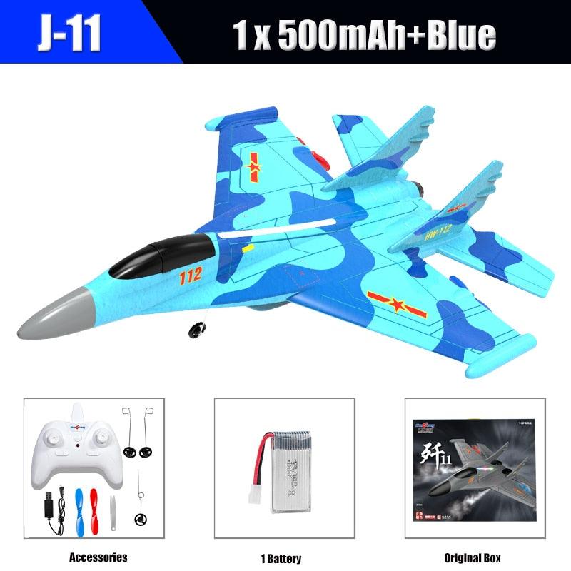 Genuine Authorization J-11 1:50 RC Fighter Plane - 2.4G 2CH Remote Control Foam Aircraft with Lighting J 11 Airplane Toys for Boys 2 Genuine Authorization J-11 1:50 RC Fighter Plane - 2.4G 2CH Remote Control Foam Aircraft with Lighting J 11 Airplane Toys for Boys - Image 2