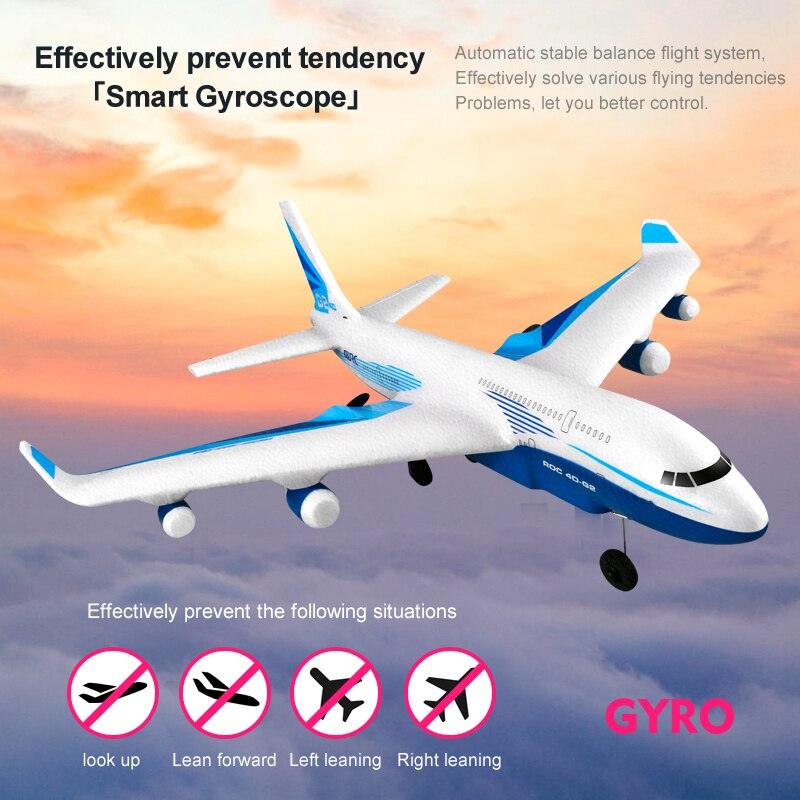 G2 RC airliner Glider - 2 Channel Remote Control Aircraft Hand Throwing Radio Control Plane Foam Resistant Outdoor Airplane Toys 4 G2 RC airliner Glider - 2 Channel Remote Control Aircraft Hand Throwing Radio Control Plane Foam Resistant Outdoor Airplane Toys - Image 4