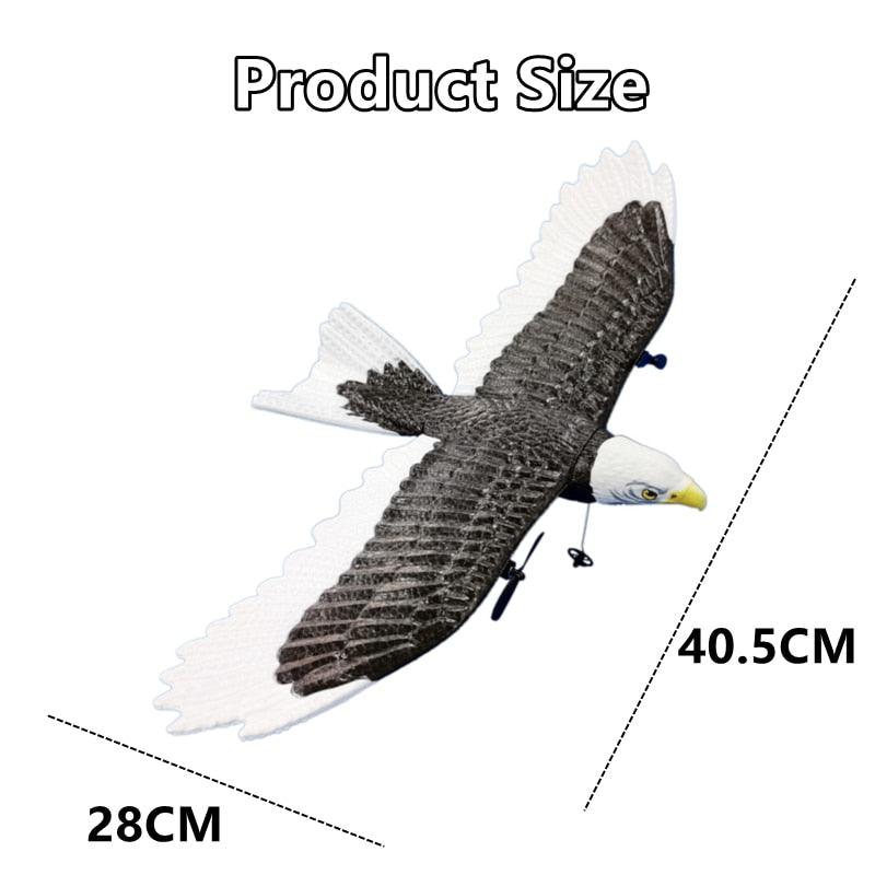 RC Plane Wingspan Eagle Bionic Aircraft Fighter Radio Control Remote Control Hobby Glider Airplane Foam Boys Toys for Children 7 RC Plane Wingspan Eagle Bionic Aircraft Fighter Radio Control Remote Control Hobby Glider Airplane Foam Boys Toys for Children - Image 7