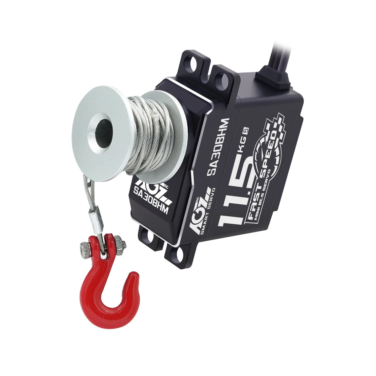 AGFRC SA30BHM - 11.5KG HV High Speed Programmable Motor Brushless Mini Smart Steering RC Servo for 1/12 1/16 RC Car Rock Crawler 14 AGFRC SA30BHM - 11.5KG HV High Speed Programmable Motor Brushless Mini Smart Steering RC Servo for 1/12 1/16 RC Car Rock Crawler — изображение 14