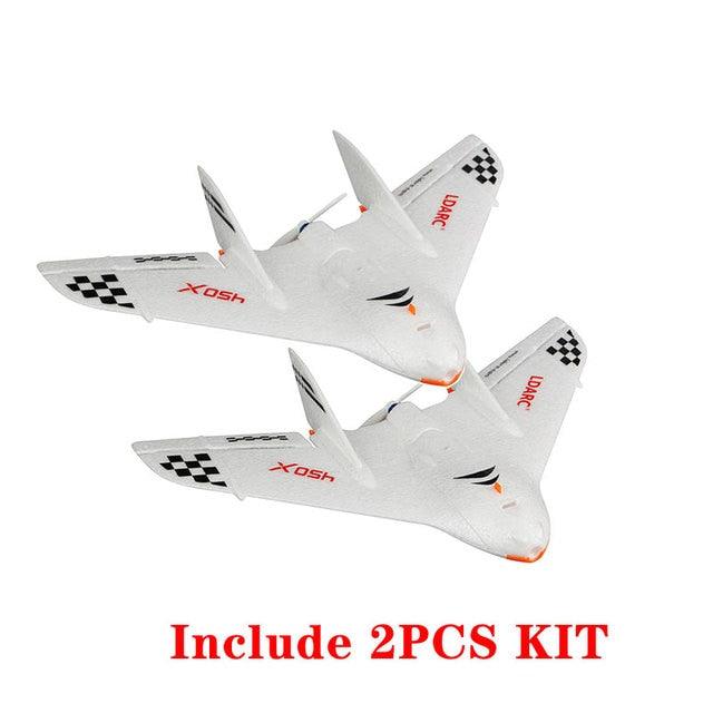 2pcs LDARC TINY WING 450X V2 431mm Wingspan EPP Foam RC FPV Airplanes Flying Wing Fixed-Wing Drones Toys 4 2pcs LDARC TINY WING 450X V2 431mm Wingspan EPP Foam RC FPV Airplanes Flying Wing Fixed-Wing Drones Toys - Image 4