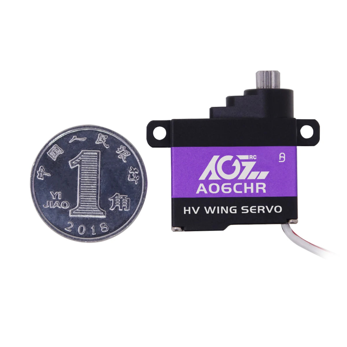 AGFRC A06CHR - Metal Gears 3kg High Torque Coreless Motor Micro Wing Servo Ideal For Small Size Airplane F3P GLD Glider Sailplane 3 AGFRC A06CHR - Metal Gears 3kg High Torque Coreless Motor Micro Wing Servo Ideal For Small Size Airplane F3P GLD Glider Sailplane — изображение 3