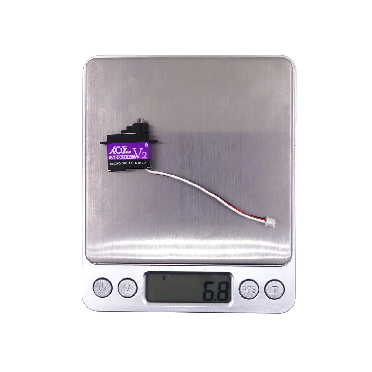 AGFRC A06CLS V2 - 3.0KG 0.052Sec CNC 20T HV 7g Titanium Gear Super Fast Programmable Micro Servo for Mini Car GLR GLA MRZ Airplane 4 AGFRC A06CLS V2 - 3.0KG 0.052Sec CNC 20T HV 7g Titanium Gear Super Fast Programmable Micro Servo for Mini Car GLR GLA MRZ Airplane — изображение 4