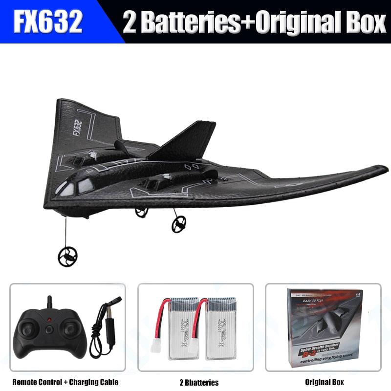 Rc Plane B2 Stealth Bomber - 2Ch 34Cm Wingspain Cessna 2.4G Remote Control Airplane Aircraft Drone Toys for Adults Children 4 Rc Plane B2 Stealth Bomber - 2Ch 34Cm Wingspain Cessna 2.4G Remote Control Airplane Aircraft Drone Toys for Adults Children - Image 4