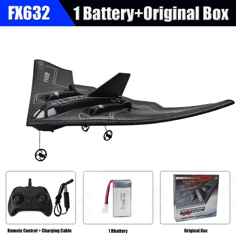 Rc Plane B2 Stealth Bomber - 2Ch 34Cm Wingspain Cessna 2.4G Remote Control Airplane Aircraft Drone Toys for Adults Children 5 Rc Plane B2 Stealth Bomber - 2Ch 34Cm Wingspain Cessna 2.4G Remote Control Airplane Aircraft Drone Toys for Adults Children - Image 5