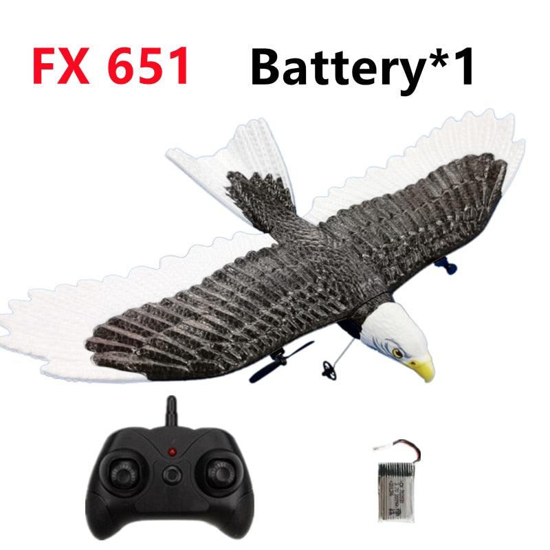 RC Plane Wingspan Eagle Bionic Aircraft Fighter Radio Control Remote Control Hobby Glider Airplane Foam Boys Toys for Children 4 RC Plane Wingspan Eagle Bionic Aircraft Fighter Radio Control Remote Control Hobby Glider Airplane Foam Boys Toys for Children - Image 4