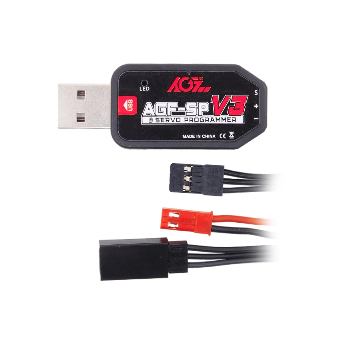 AGFRC A80BHX-H - 8.4V 30KG Programmable Helicopter Cyclic Servo High Torque High Voltage Brushless Digital Motor For RC Helicopter 16 AGFRC A80BHX-H - 8.4V 30KG Programmable Helicopter Cyclic Servo High Torque High Voltage Brushless Digital Motor For RC Helicopter — изображение 16
