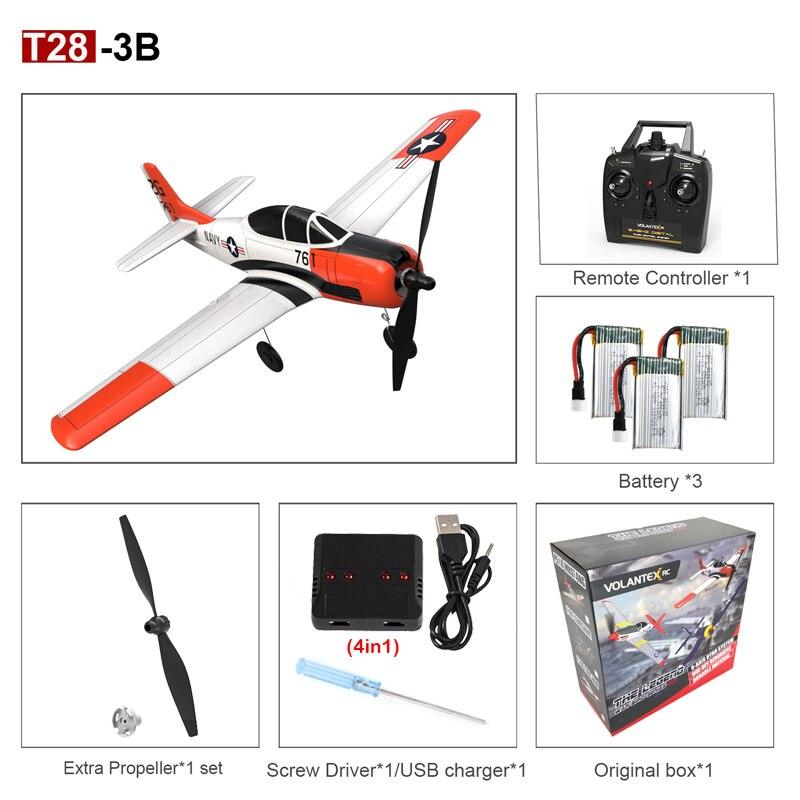 EPP 400mm P51D Mustang/F4U Corsair/T28 Trojan 4-Ch 2.4G 6-Axis Gyro Beginner Airplane With Xpilot Stabilizer RTF RC Plane 4 EPP 400mm P51D Mustang/F4U Corsair/T28 Trojan 4-Ch 2.4G 6-Axis Gyro Beginner Airplane With Xpilot Stabilizer RTF RC Plane - Image 4