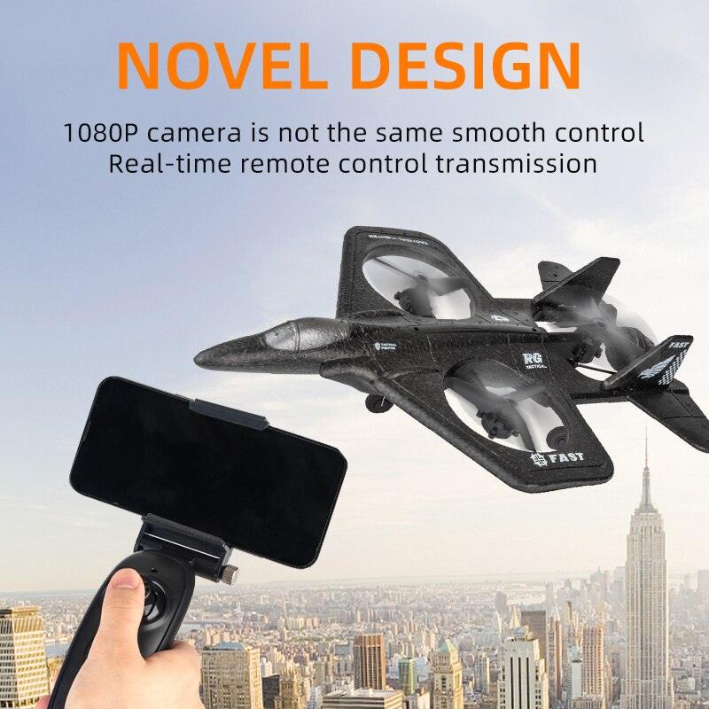 X66 Foam RC Airplane - with 108p 120° Wide Angle Camera Radio Controlled Palne Remote Control Aircraft Fighter Drone Toys for Boys 6 X66 Foam RC Airplane - with 108p 120° Wide Angle Camera Radio Controlled Palne Remote Control Aircraft Fighter Drone Toys for Boys - Image 6