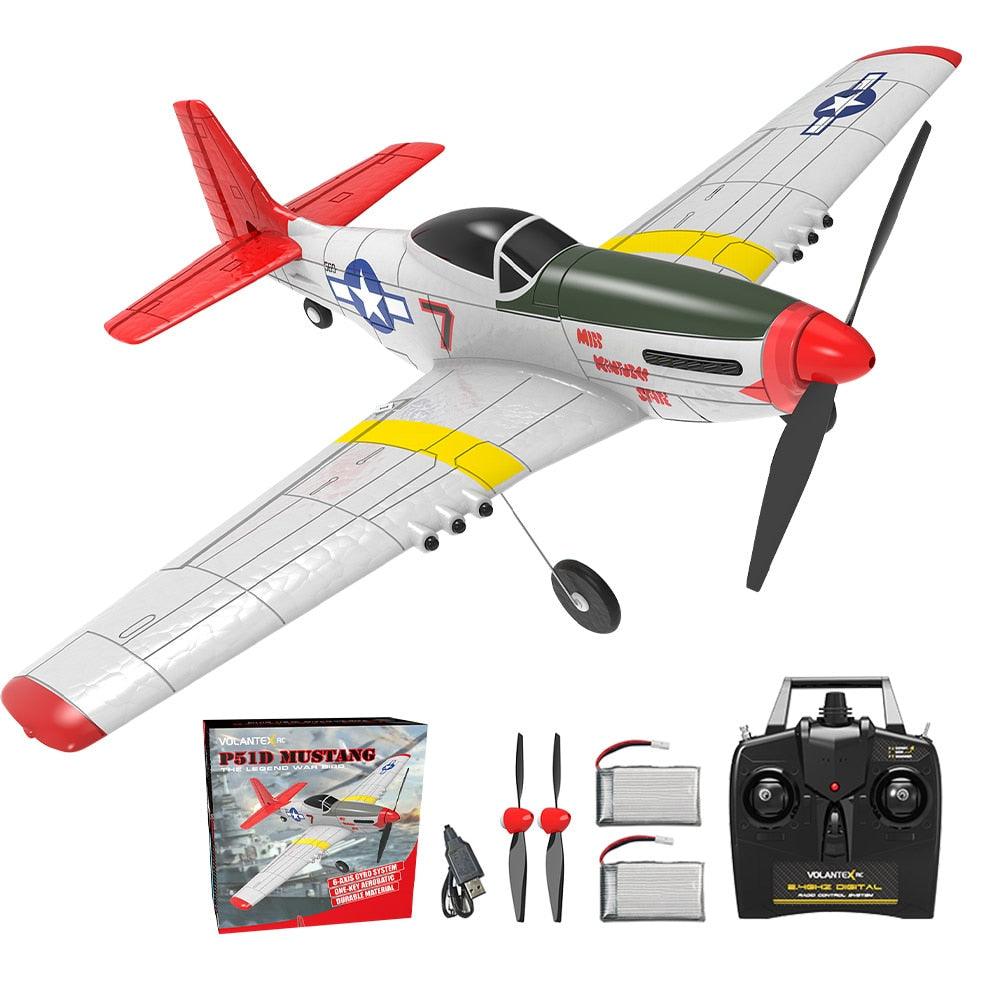 P51D RC Airplane - 2-Ch/4-Ch One-key Aerobatic RC Plane RTF Mustang Aircraft W/Xpilot Stabilization System (761-5 RTF) 1 P51D RC Airplane - 2-Ch/4-Ch One-key Aerobatic RC Plane RTF Mustang Aircraft W/Xpilot Stabilization System (761-5 RTF)