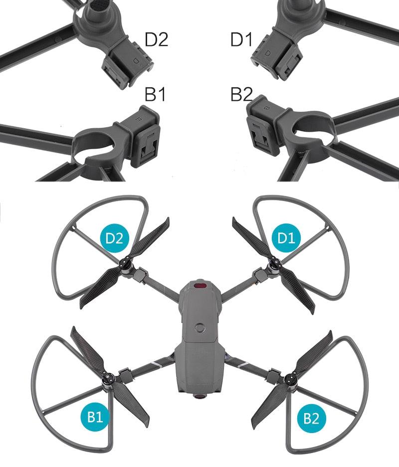 4PCS Propeller Protector Protection Bumper for DJI Mavic 2 Pro ZOOM Drone Quick Release 8743F Props Wing Fan Guard Spare Parts 7 4PCS Propeller Protector Protection Bumper for DJI Mavic 2 Pro ZOOM Drone Quick Release 8743F Props Wing Fan Guard Spare Parts - Image 7