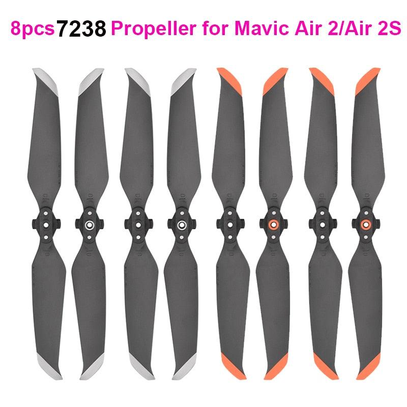 8PCS 7238F Low Noise Propellers For DJI Mavic Air 2/AIR 2S Wing Fan Quick Release Props for DJI Mavic Air 2S Drone Accessories 2 8PCS 7238F Low Noise Propellers For DJI Mavic Air 2/AIR 2S Wing Fan Quick Release Props for DJI Mavic Air 2S Drone Accessories - Bild 2