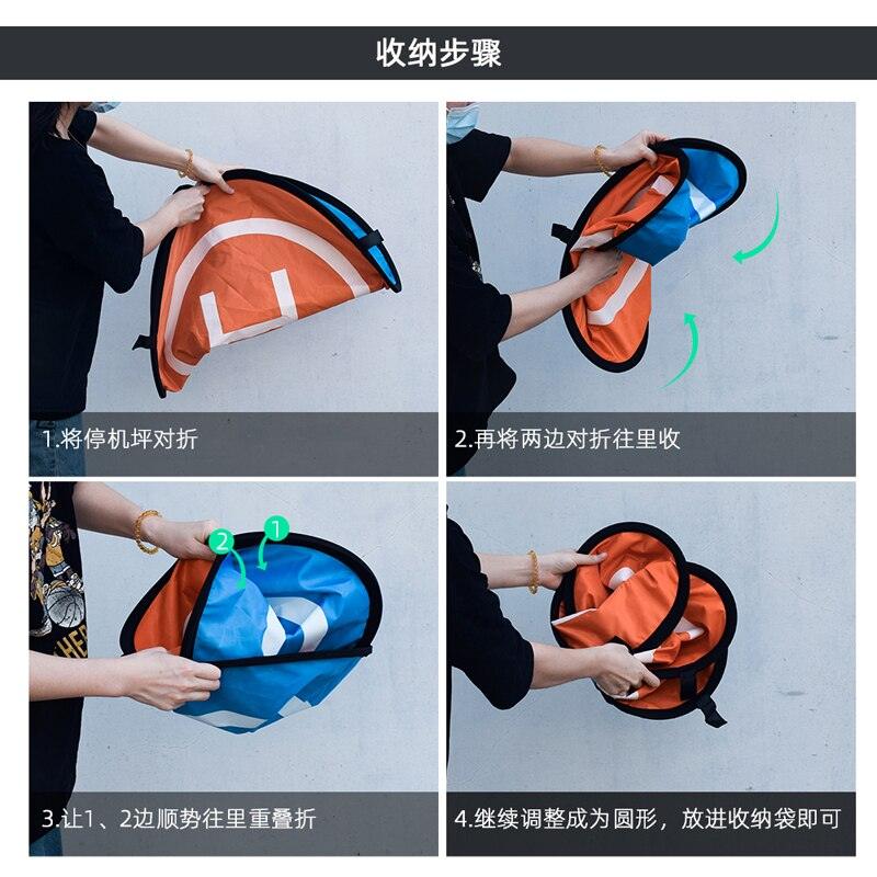 55/75 CM Foldable Landing Pad for DJI Mavic 3/2/Pro/Mini 2/MINI 3 PRO/Mini 3/Air 2S/ Spark/FPV/Avata Drone Parking Accessory 7 55/75 CM Foldable Landing Pad for DJI Mavic 3/2/Pro/Mini 2/MINI 3 PRO/Mini 3/Air 2S/ Spark/FPV/Avata Drone Parking Accessory - Image 7