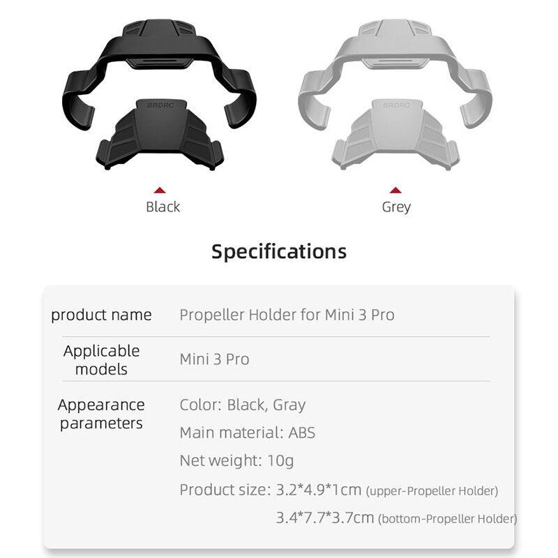 Propeller Holder Fixer Stabilizers for DJI Mini 3 Pro - Props Wings Protective Blade Strap Drone Accessories 10 Propeller Holder Fixer Stabilizers for DJI Mini 3 Pro - Props Wings Protective Blade Strap Drone Accessories - Image 10