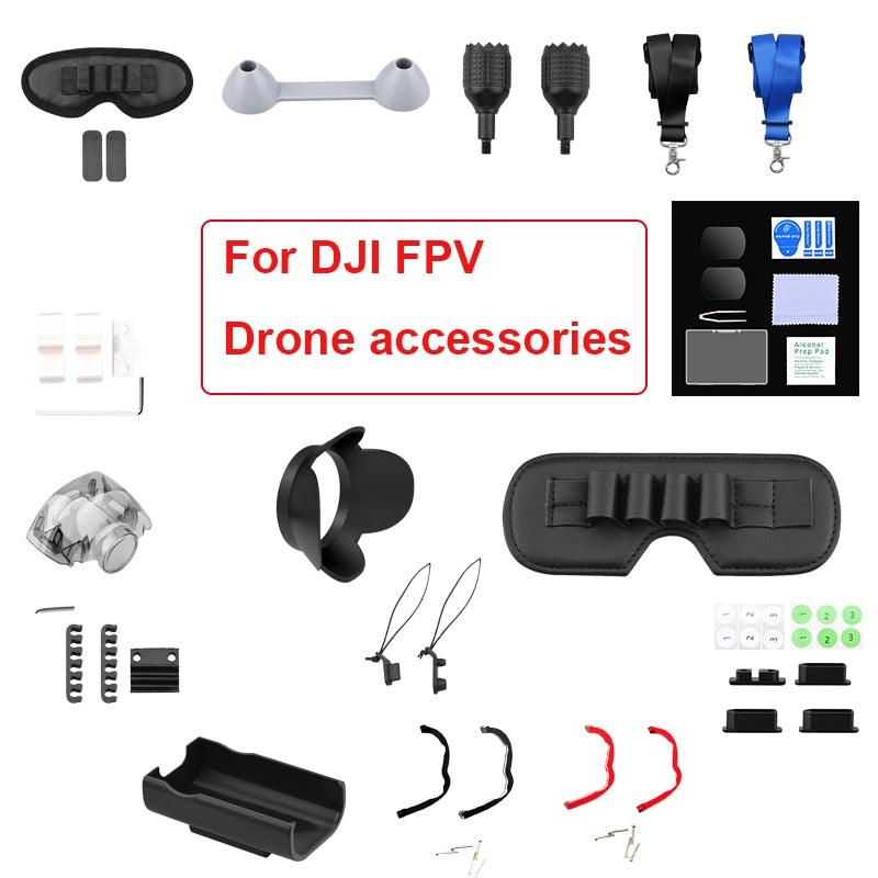 for DJI FPV Neck Strap Lanyard Gimbal Bumper Thumb Rocker Battery Holder For DJI FPV Goggles V2 Lens Protector Film Dust Plug 2 for DJI FPV Neck Strap Lanyard Gimbal Bumper Thumb Rocker Battery Holder For DJI FPV Goggles V2 Lens Protector Film Dust Plug - Bild 2