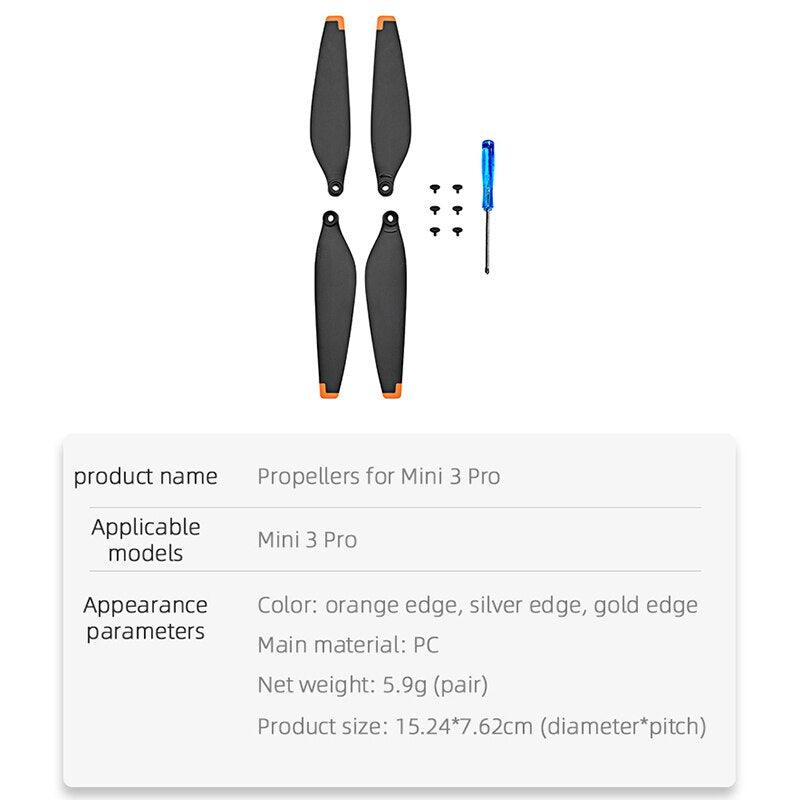 Propeller for DJI MINI 3 PRO Drone - 6030 Props Blade Replacement Light Weight Wing Fans Spare Parts for MINI 3 Accessories 5 Propeller for DJI MINI 3 PRO Drone - 6030 Props Blade Replacement Light Weight Wing Fans Spare Parts for MINI 3 Accessories - Bild 8