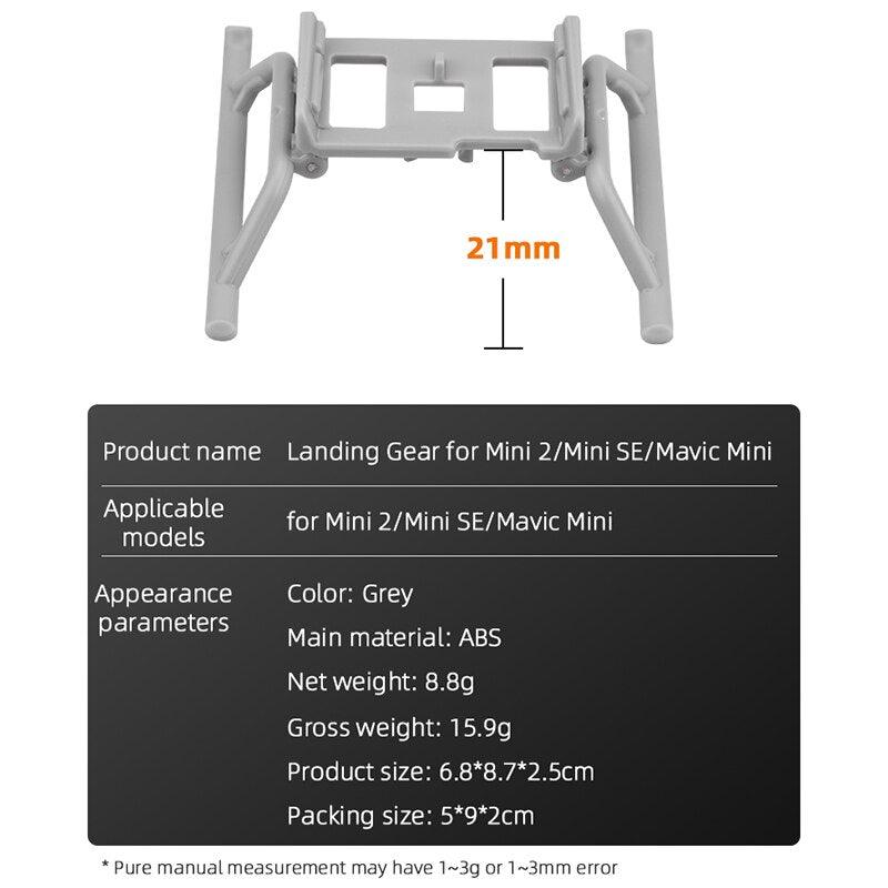 Landing Gear for DJI Mavic MINI 1/2/SE Quick Release Height Extended Bracket Stand Feet Leg Support Drone Accessories 6 Landing Gear for DJI Mavic MINI 1/2/SE Quick Release Height Extended Bracket Stand Feet Leg Support Drone Accessories - Bild 6