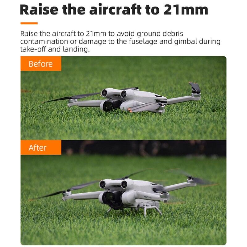 Landing Gear for DJI MINI 3 Pro - Quick Release Height Extended Bracket Stand Feet Leg Support Drone Accessories 3 Landing Gear for DJI MINI 3 Pro - Quick Release Height Extended Bracket Stand Feet Leg Support Drone Accessories - Bild 7