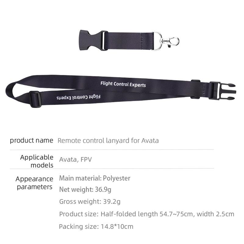 Lanyard Neck Strap for DJI Avata - Safety Strap Belt Sling for DJI Avata Remote Controller Drone RC Accessories 6 Lanyard Neck Strap for DJI Avata - Safety Strap Belt Sling for DJI Avata Remote Controller Drone RC Accessories - Bild 6