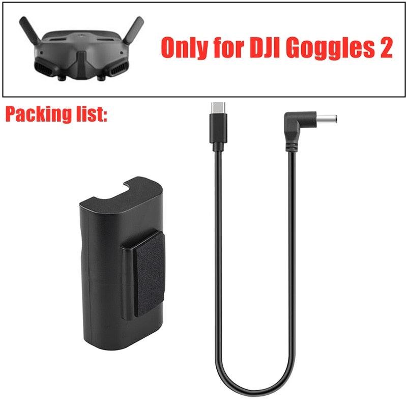 30/130CM Power Charging Cable for DJI FPV Goggles 2/V2 - Fast Charge Mobile Pwoer Supply Cable for DJI FPV Goggles 2/V2 7 30/130CM Power Charging Cable for DJI FPV Goggles 2/V2 - Fast Charge Mobile Pwoer Supply Cable for DJI FPV Goggles 2/V2 - Bild 7