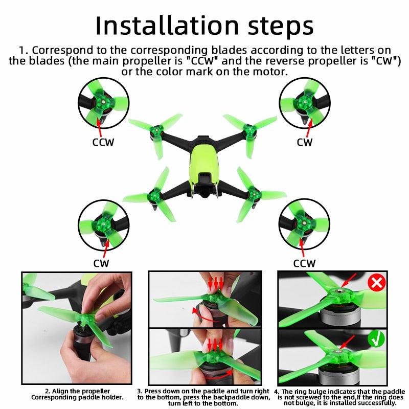 5328S Color Propellers For DJI FPV Combo - Props Paddle Blade Replacement Wing Fan Spare Part for DJI FPV Drone Accessories 16 5328S Color Propellers For DJI FPV Combo - Props Paddle Blade Replacement Wing Fan Spare Part for DJI FPV Drone Accessories - Image 16