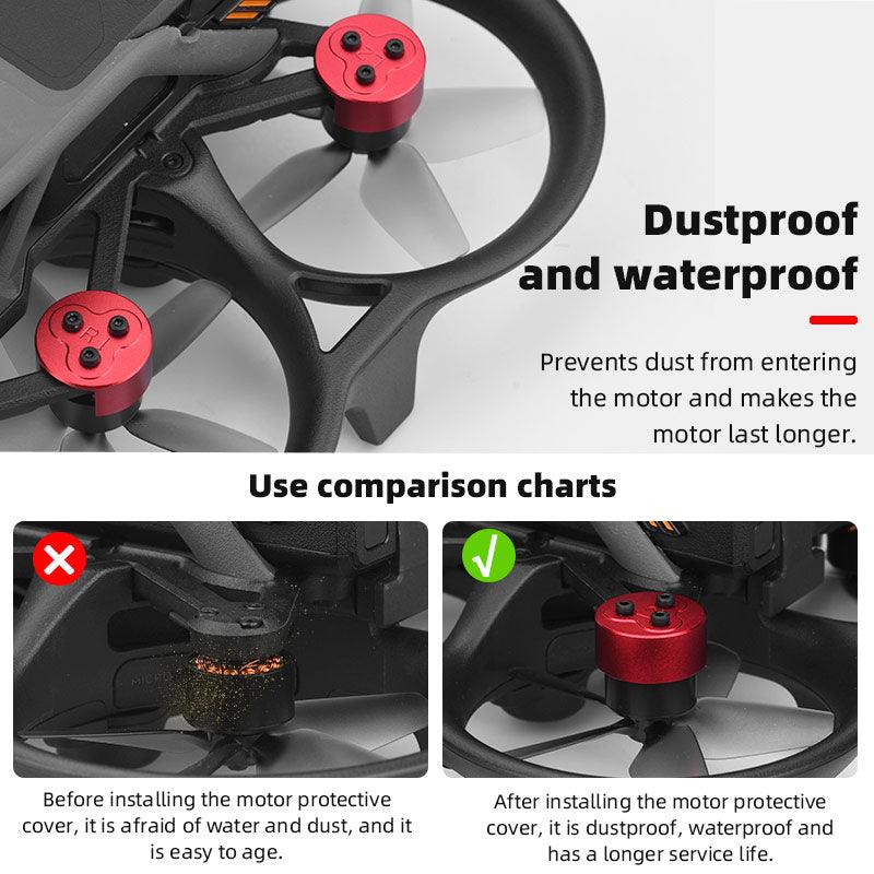 Motor Cover Cap for DJI Avata - Drone Aluminum Alloy Protection Guard Dust-proof Engine Protector Anti-scratch Accessories 8 Motor Cover Cap for DJI Avata - Drone Aluminum Alloy Protection Guard Dust-proof Engine Protector Anti-scratch Accessories - Image 8