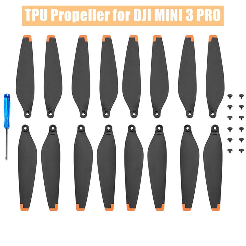 TPU Propeller for DJI MINI 3 PRO Drone - Blade Props Replacement Light Weight Wing Fans for DJI Mini 3 Drone Accessories 2 TPU Propeller for DJI MINI 3 PRO Drone - Blade Props Replacement Light Weight Wing Fans for DJI Mini 3 Drone Accessories - Bild 3