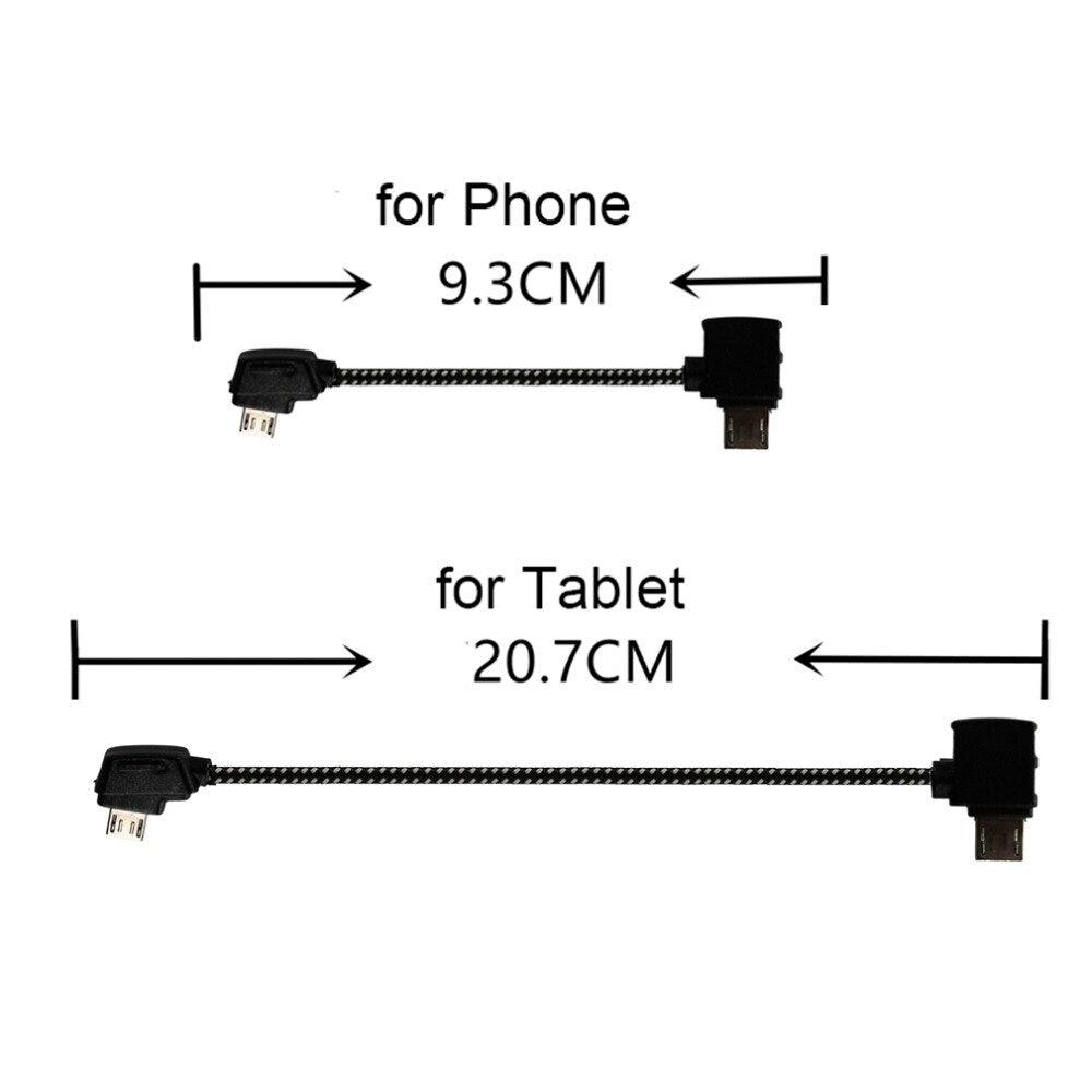 Micro-USB Standard Reverse Port for IOS Type-C Cable for DJI Mavic Pro Platinum Air Mavic 2 Zoom Mini Tablet Phone to Controller 10 Micro-USB Standard Reverse Port for IOS Type-C Cable for DJI Mavic Pro Platinum Air Mavic 2 Zoom Mini Tablet Phone to Controller - Image 10