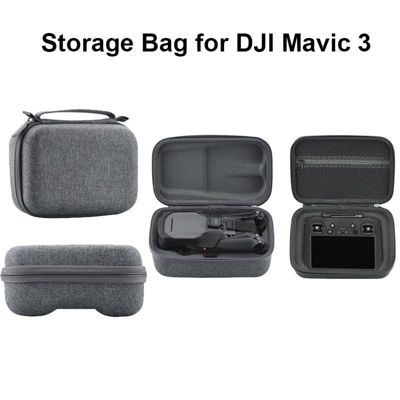 Protable Storage Bag for DJI Mavic 3 Drone Body Contoller Carrying Case Handbag Travel Protector for Mavic 3 Drone Accessories 2 Protable Storage Bag for DJI Mavic 3 Drone Body Contoller Carrying Case Handbag Travel Protector for Mavic 3 Drone Accessories - Image 2