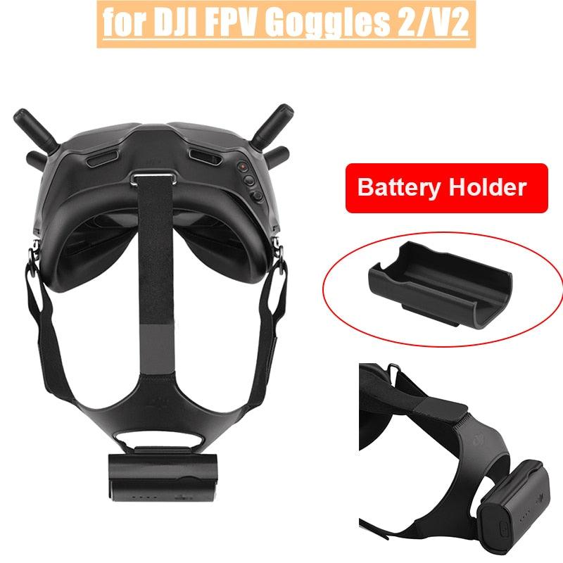 Battery Holder For DJI FPV Goggles V2/2 Battery Storage Cover Bracket Lens Protector For dji FPV Combo/Avata Drone Accessories 2 Battery Holder For DJI FPV Goggles V2/2 Battery Storage Cover Bracket Lens Protector For dji FPV Combo/Avata Drone Accessories - Bild 2