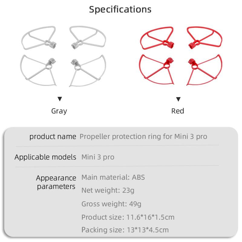 Propeller Guard for DJI Mini 3 Pro - Propellers Protector Props Cover Wing Fan Bumper Cage for DJI Mini 3 Pro Drone Accessories 5 Propeller Guard for DJI Mini 3 Pro - Propellers Protector Props Cover Wing Fan Bumper Cage for DJI Mini 3 Pro Drone Accessories - Bild 11