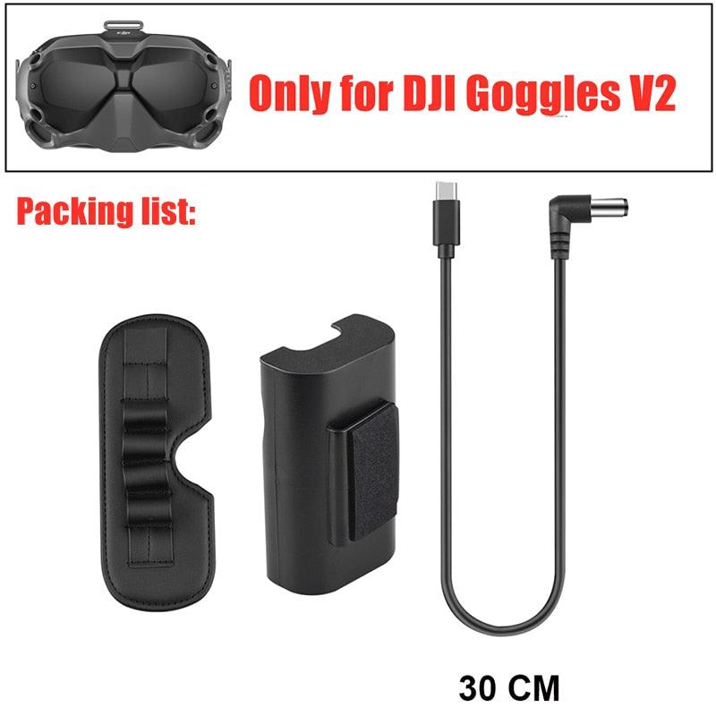 30/130CM Power Charging Cable for DJI FPV Goggles 2/V2 - Fast Charge Mobile Pwoer Supply Cable for DJI FPV Goggles 2/V2 9 30/130CM Power Charging Cable for DJI FPV Goggles 2/V2 - Fast Charge Mobile Pwoer Supply Cable for DJI FPV Goggles 2/V2 - Bild 9